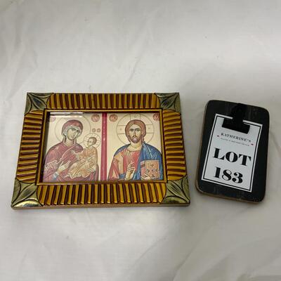 -183- Eastern Orthodox Idol | Mary and Jesus