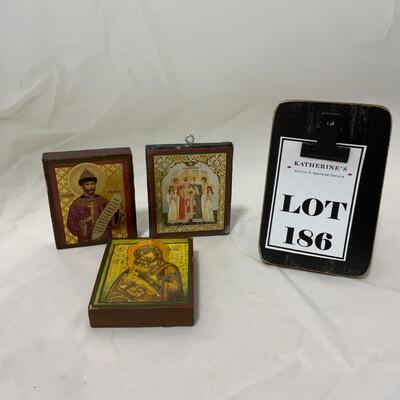 -186- Eastern Orthodox Idols | Mary and Child | Romanov Family | Czar Nicholas