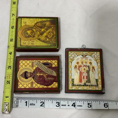 -186- Eastern Orthodox Idols | Mary and Child | Romanov Family | Czar Nicholas