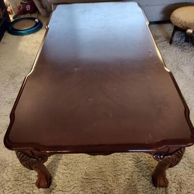 #5 Coffee table 26â…” x 52 x 18 Solid Hardwood