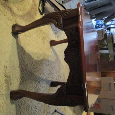 #6 Square end table 26 x 24 x 22 Solid Hardwood