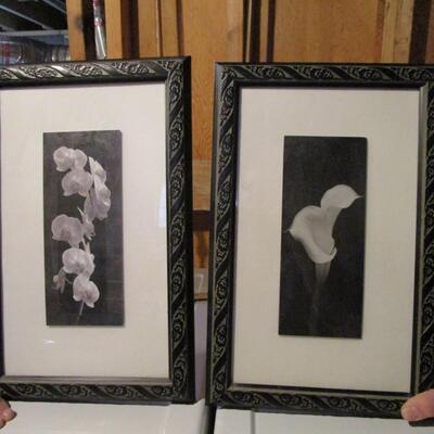 #26 Four pictures, two lilies, two orchids