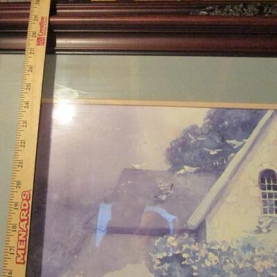 #29 Dawna Darton print framed house print
