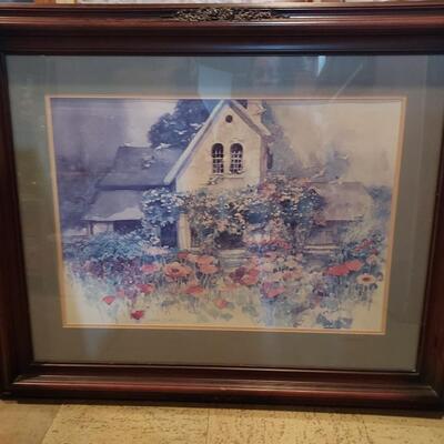 #29 Dawna Darton print framed house print