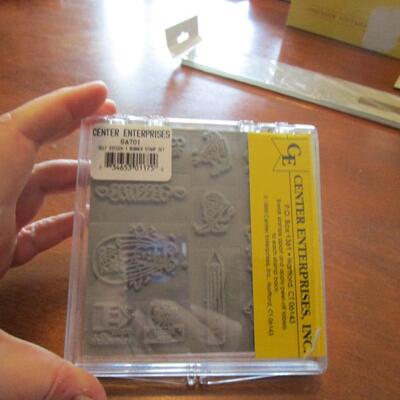 #61 Rubber stamp set