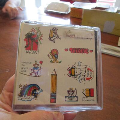 #61 Rubber stamp set