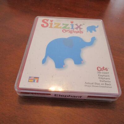 #63 Sizzix Originals, Elephant