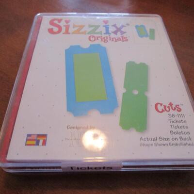 #66 Sizzix Originals, Cuts Tickets