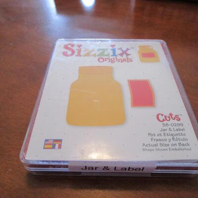 #72 Sizzix Originals, Jar label