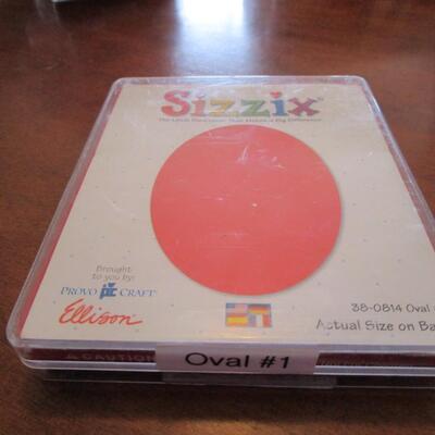 #83 Sizzix Originals, Oval #1
