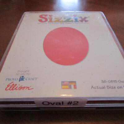 #84 Sizzix Originals, Oval #2