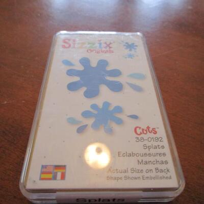 #88 Sizzix Originals, Splats