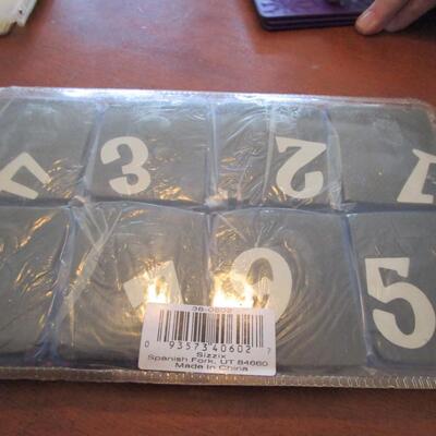 #107 Sizzix number set