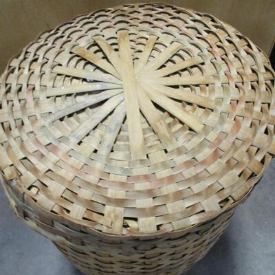 Woven Splint Basket