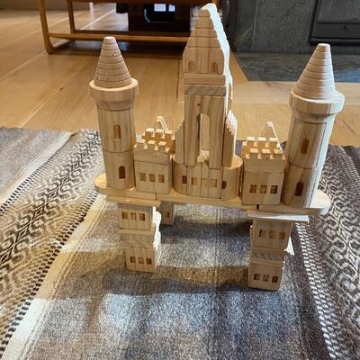 Kids Build-a-Castle Blocks set
