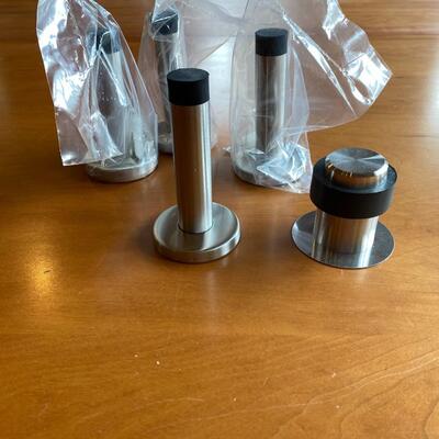 Unused Door stop hardware, set of 5