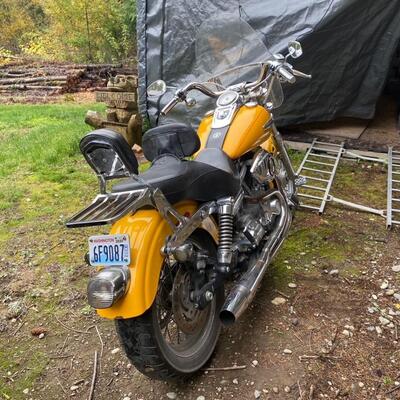 Custom Harley Davidson Motorcycle