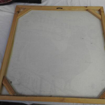 3 pc Large Home Decor, Grand Hotel Clock, Scratching Out A Living, Benjamin Gray