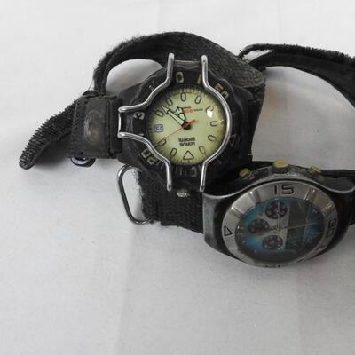 5 Men's Wartches. Needing Batteries/Repairs Lorus, Kenneth Cole Reaction, Utmost