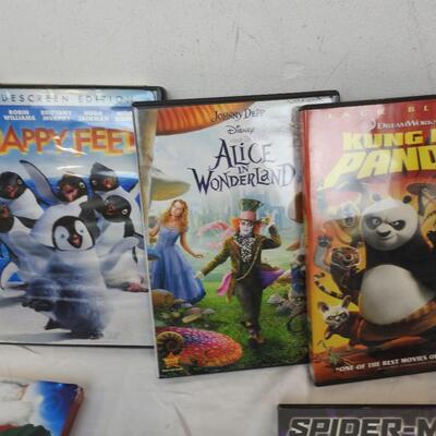 12 Children Classics DVD Movies: Happy Feet, Robots to Kung Fu Panda