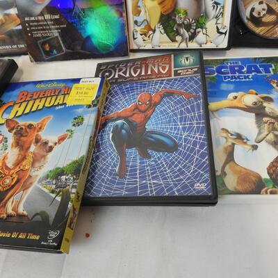 12 Children Classics DVD Movies: Happy Feet, Robots to Kung Fu Panda