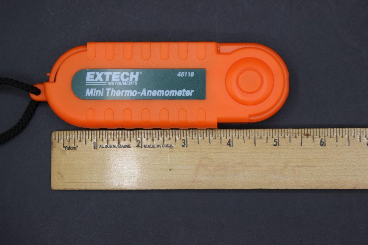 Extech Instruments Mini Waterproof ThermoAnemometer with Air Velocity