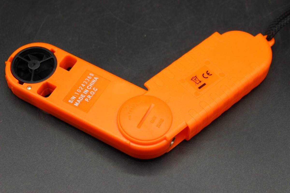 Extech Instruments Mini Waterproof ThermoAnemometer with Air Velocity