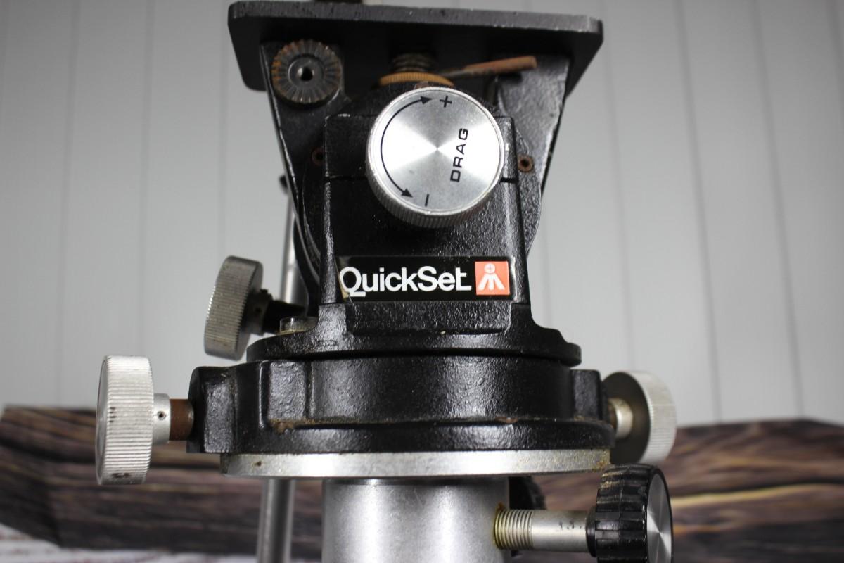 Moog Quickset Hercules Movie Camera Heavy Duty Tripod Stand 4532206