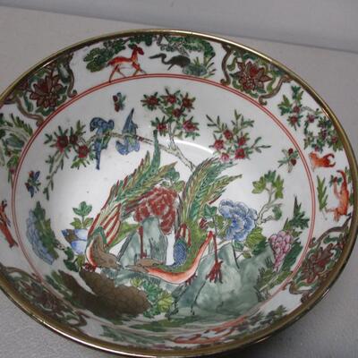 Vintage/Antique Chinese Porcelain Bowl - Marked On Bottom