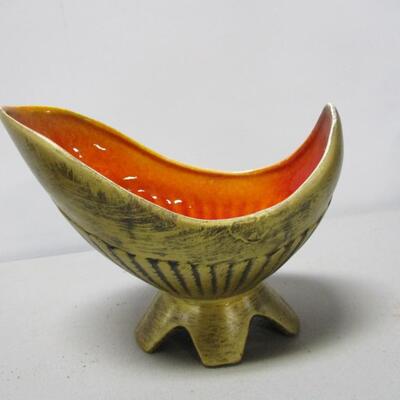 Maurice Of California Footed Mid-Century Compote Dish