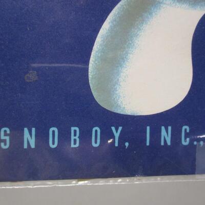 "Snoboy" Yakima Washington Advertising Sign