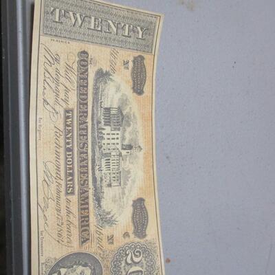 Confederate States Of America Twenty Dollars  - Richmond 1864