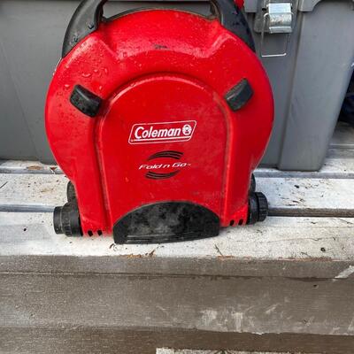 Folding Propane Camping Stove, Two Burner