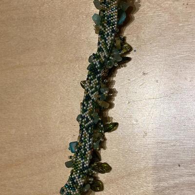 Beaded bracelet, handmade