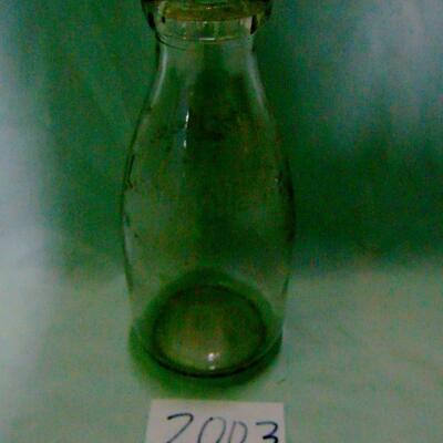 Item 2003 milk bottle