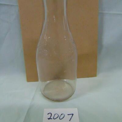Item 2007 milk bottle