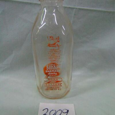 Item 2009 milk bottle