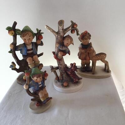 4 Hummel Figurines 142/1 142 3/0 56 & 135/1
