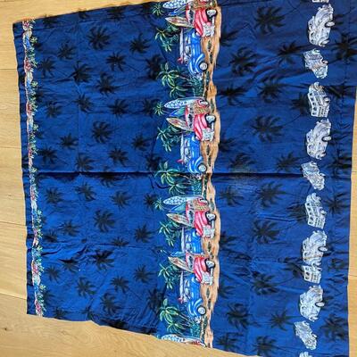 Hawaiian two sided quilt