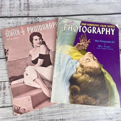 Vintage Photography Magazines Amateur Screen Color Secrets *ADULT CONTENT - NUDE WOMEN*