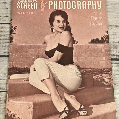 Vintage Photography Magazines Amateur Screen Color Secrets *ADULT CONTENT - NUDE WOMEN*