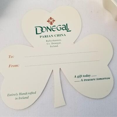 Lot #42  Set of 2 Donegal (Irish) Porcelain Hostess Dishes