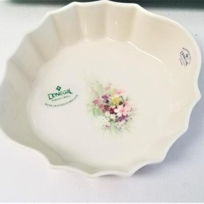 Lot #42  Set of 2 Donegal (Irish) Porcelain Hostess Dishes