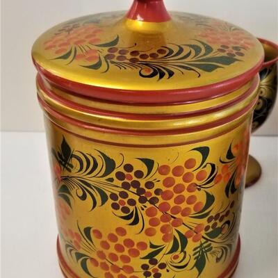 Lot #43  Set of Ethnic Papier Mache Giftware