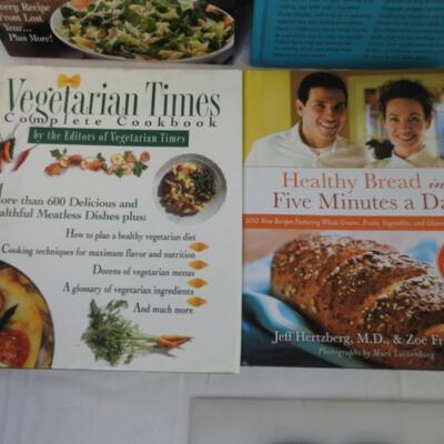 6 Cookbooks, Taste of Home, Mayo Clinic, Vegetarian Times
