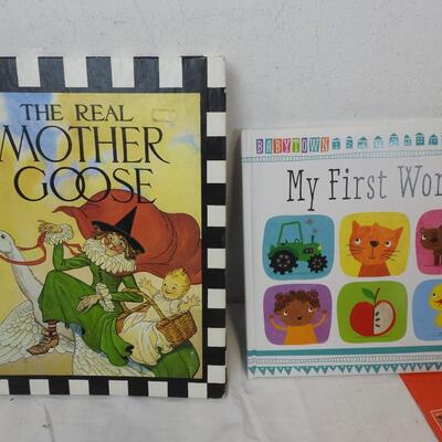 11 Early Beginner Kid Books: The Real Mother Goose to Just Because I am