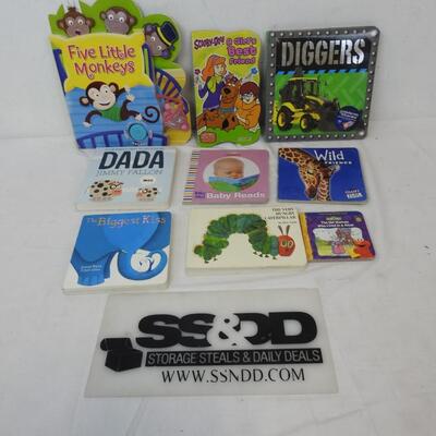 9 Children Board Toddler Books: Dada Jimmy Fallon to The Very Hungry Caterpillar