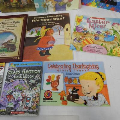 12 Children Books: Black Lagoon Adventures to Three Young Pilgrims