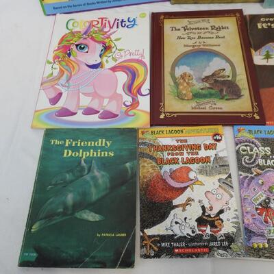 12 Children Books: Black Lagoon Adventures to Three Young Pilgrims