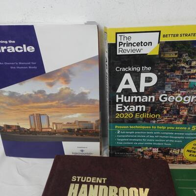 The Official ACT Prep Guide 2019-20, World Book of Math Power, AP Exam Books